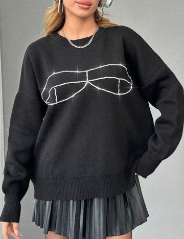 Bluza SHEIN, negru