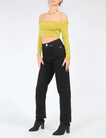 Blugi SHEIN, negru Negru