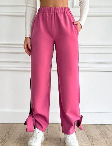 Pantaloni SHEIN, roz