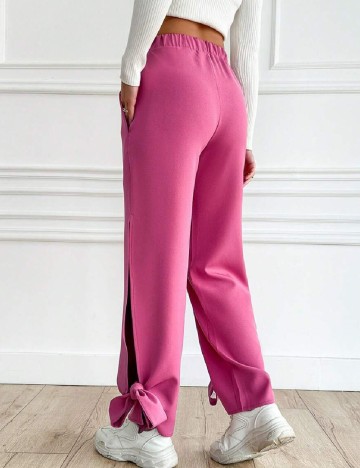 Pantaloni SHEIN, roz
