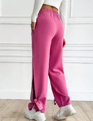 Pantaloni SHEIN, roz Roz