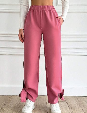 Pantaloni AKSA, roz