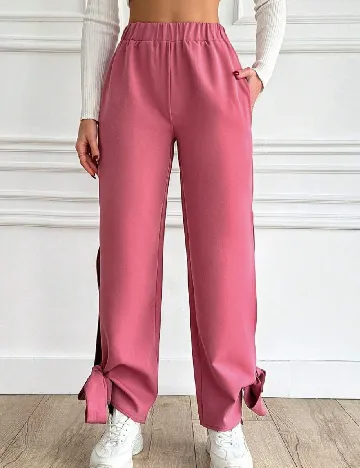 Pantaloni AKSA, roz Roz
