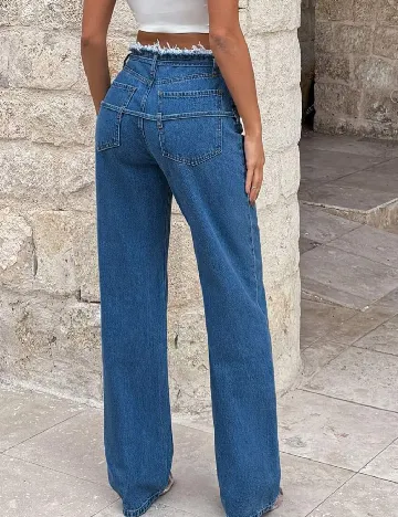 Blugi SHEIN, albastru Albastru
