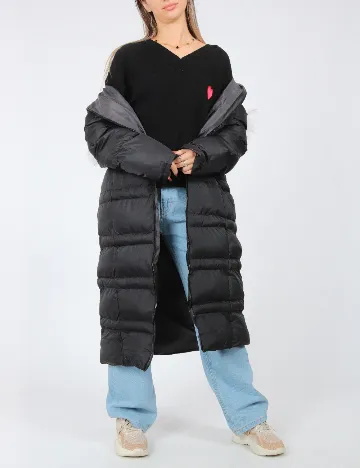 Geaca SHEIN, negru Negru