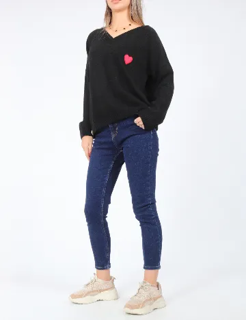Pulover SHEIN, negru Negru