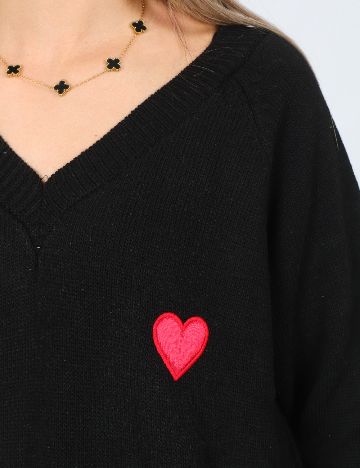 Pulover SHEIN, negru