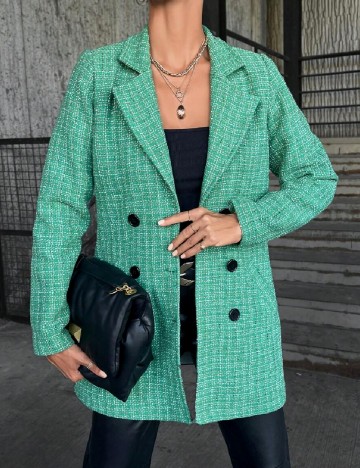 Sacou SHEIN, verde