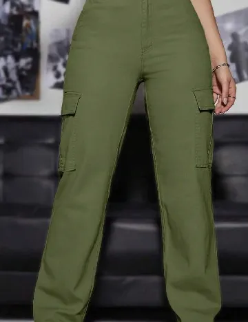 Blugi SHEIN, verde Verde