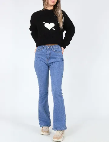 Blugi Aref Jeans, albastru Albastru