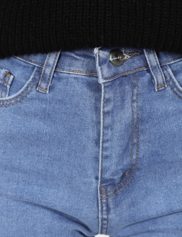 Blugi Aref Jeans, albastru Albastru
