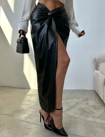 Fusta SHEIN, negru Negru