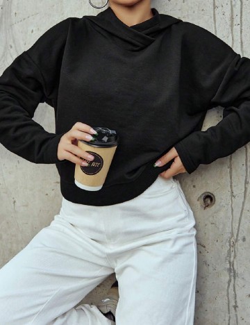 Hanorac SHEIN, negru