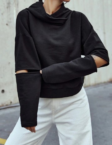 Hanorac SHEIN, negru