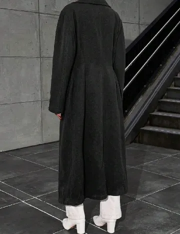 Palton SHEIN, negru Negru