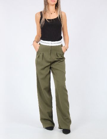 Pantaloni SHEIN, kaki
