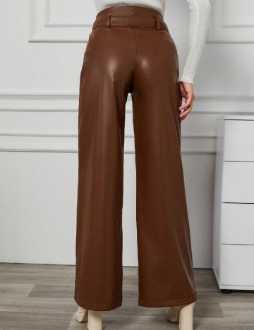 Pantaloni SHEIN, maro