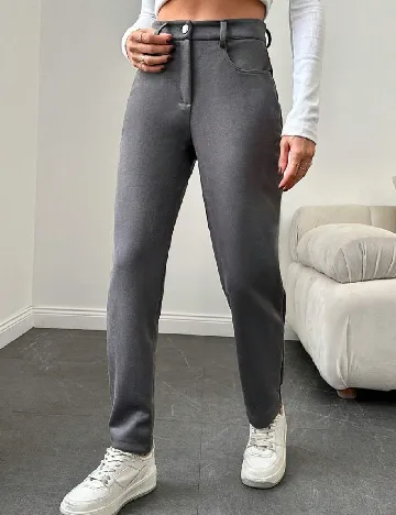 Pantaloni SHEIN, gri Gri