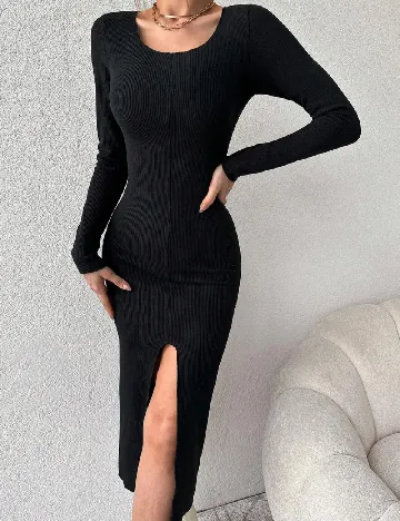 Rochie medie Modern Odds, negru Negru
