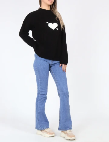 Pulover SHEIN, negru Negru