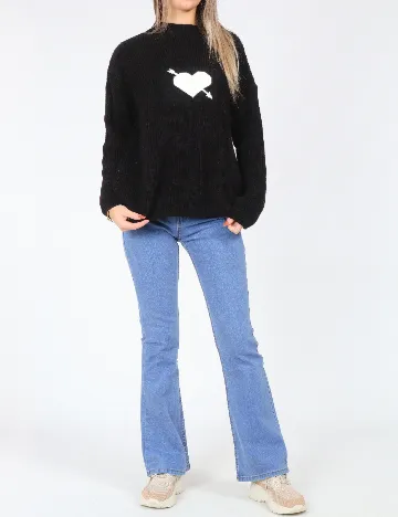 Pulover SHEIN, negru Negru