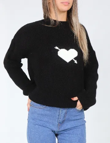 Pulover SHEIN, negru Negru