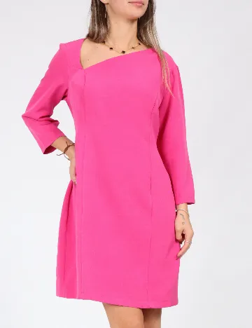 Rochie scurta SHEIN, roz Roz