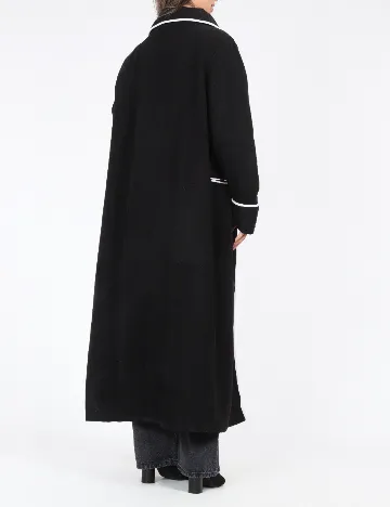 Palton SHEIN, negru Negru