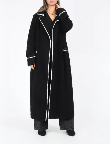 Palton SHEIN, negru Negru