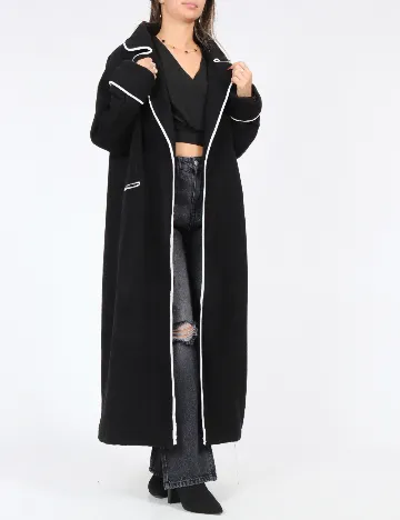 Palton SHEIN, negru Negru