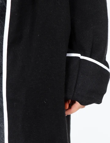 Palton SHEIN, negru Negru