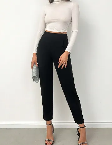 Pantaloni SHEIN, negru Negru