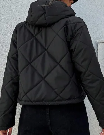 Geaca SHEIN, negru Negru