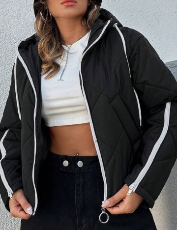 Geaca SHEIN, negru
