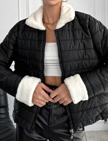 Geaca SHEIN, negru