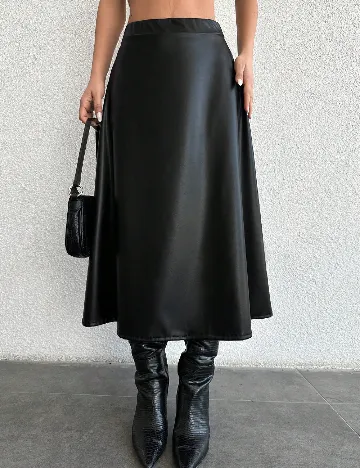 Fusta SHEIN, negru Negru