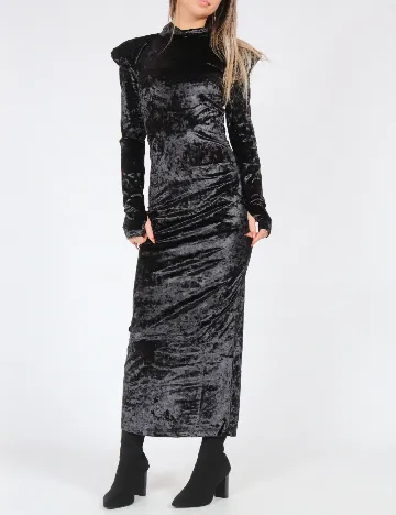 Rochie lunga SHEIN, negru Negru