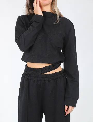 Compleu SHEIN, negru Negru