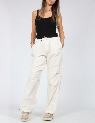 Pantaloni Cavallone, alb