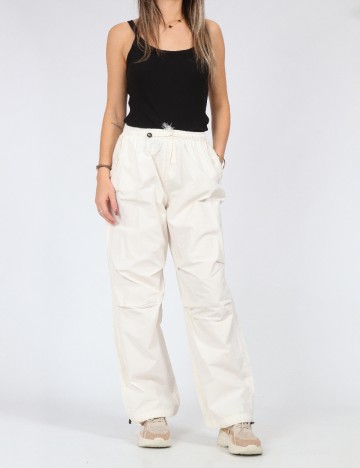 Pantaloni Cavallone, alb