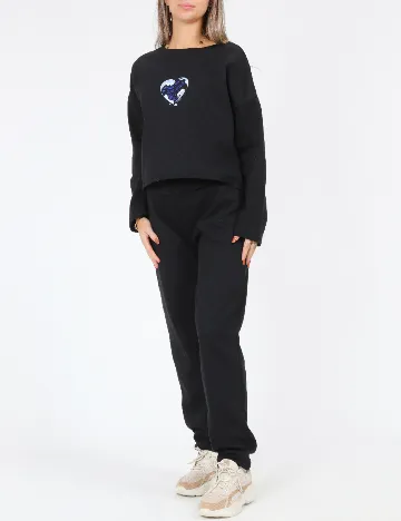 Compleu SHEIN, negru Negru
