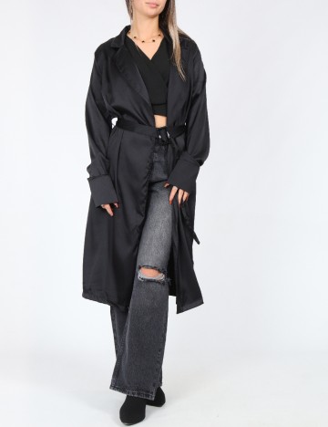 Trench SHEIN, negru