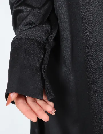 Trench SHEIN, negru Negru