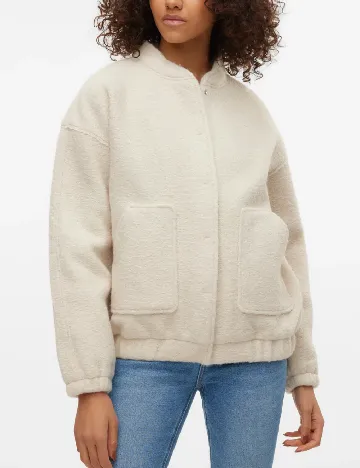 Jacheta Vero Moda, crem Crem