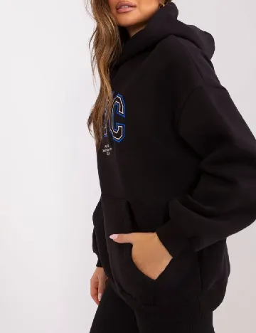 Hanorac SHEIN, negru Negru