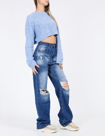 Top SHEIN, albastru