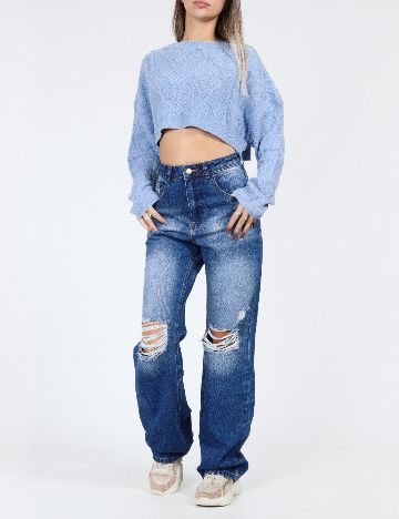 Top SHEIN, albastru