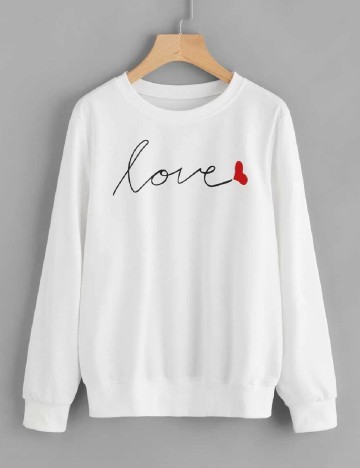 Bluza SHEIN, alb