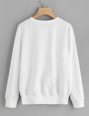Bluza SHEIN, alb Alb
