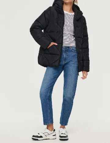 Geaca House Brand, negru Negru